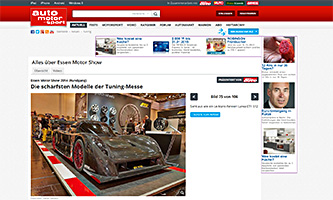 Fahlke Larea GT1 S12 auf der Essen Motor Show